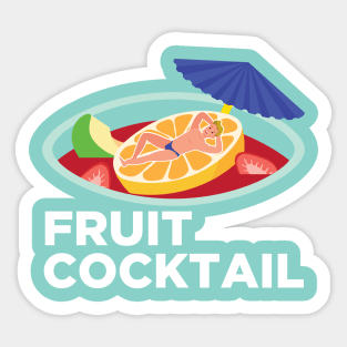 Fruit Cocktail Sticker